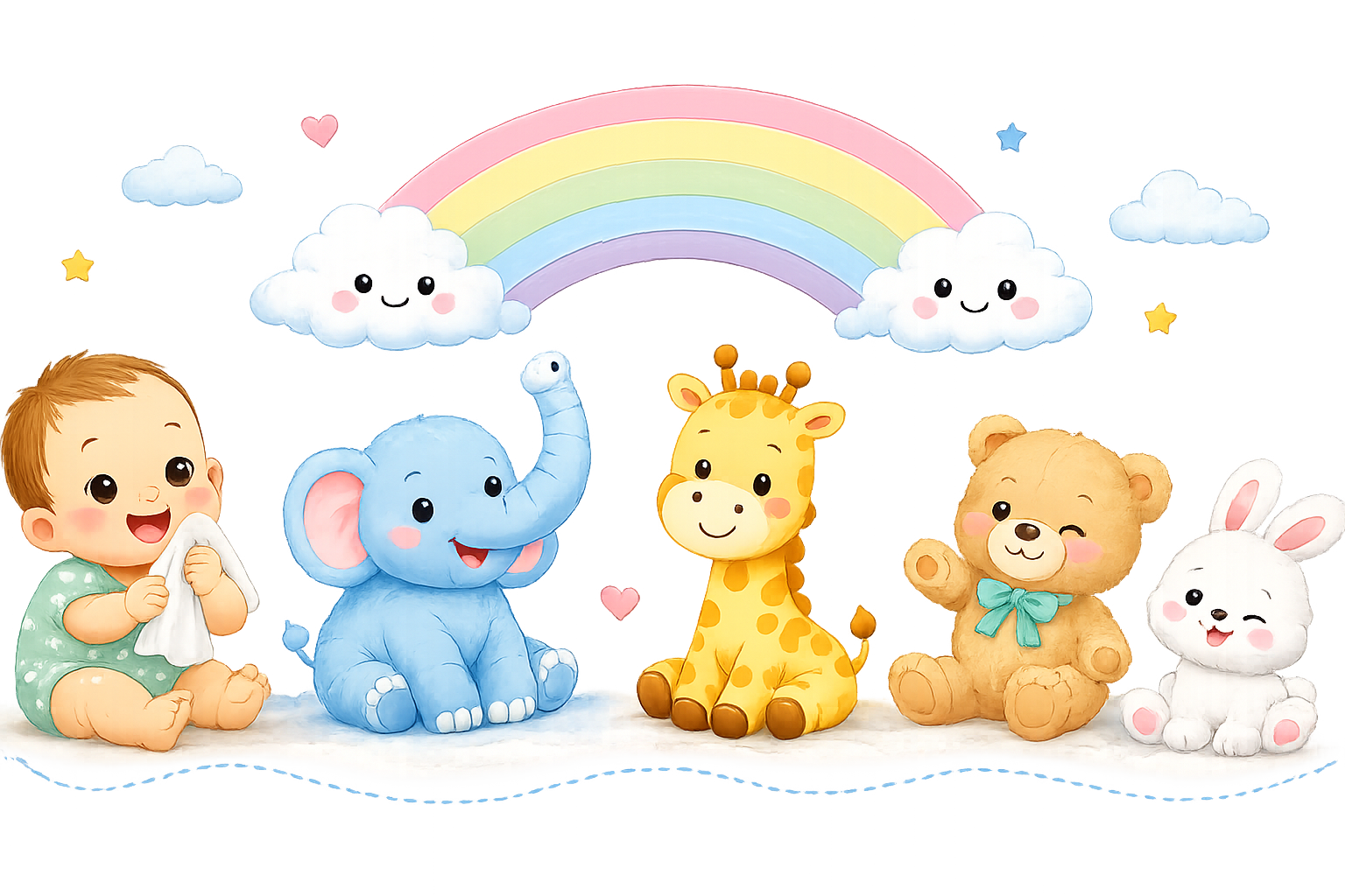 wipeeywipes banner with all mascots